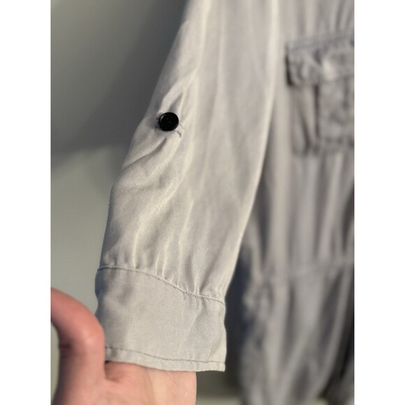 Fate Purple Grey Drawstring Waist Romper Women’s M - Picture 5 of 14